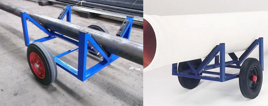 Pipe Trolley A flexible helper for transporting long materials Pipe Trolley A flexible helper for transporting long materials