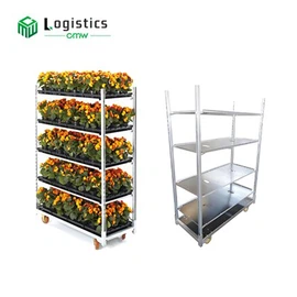 اختيار المواد لعربات الزهور